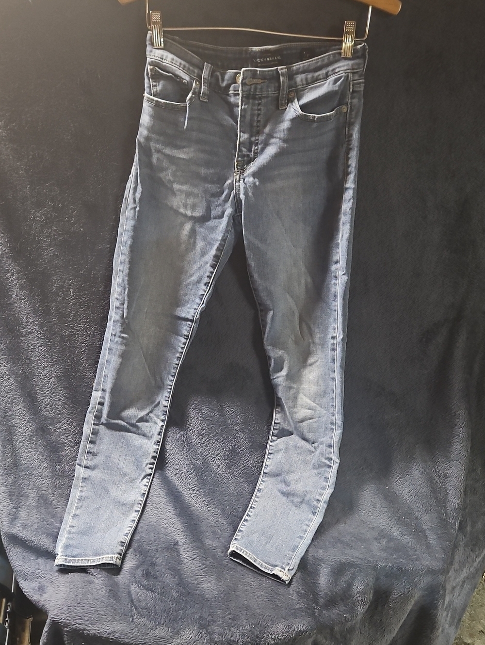 Lucky Brand Women's Skinny Jeans - Light Blue Wash